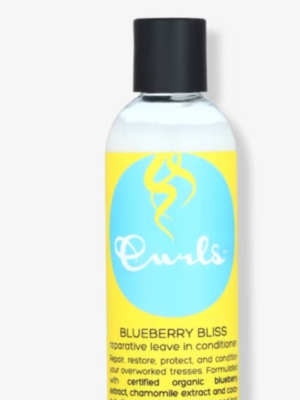 CURLS Blueberry Bliss Reparative Leave In Conditioner Travel 2oz NWT